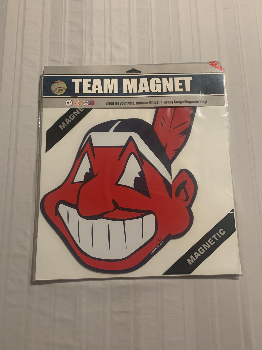 Cleveland Indians MLB Car Magnet 12