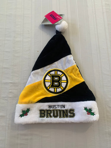 Boston Bruins NHL Santa Hat Forever Collectibles - Casey's Sports Store