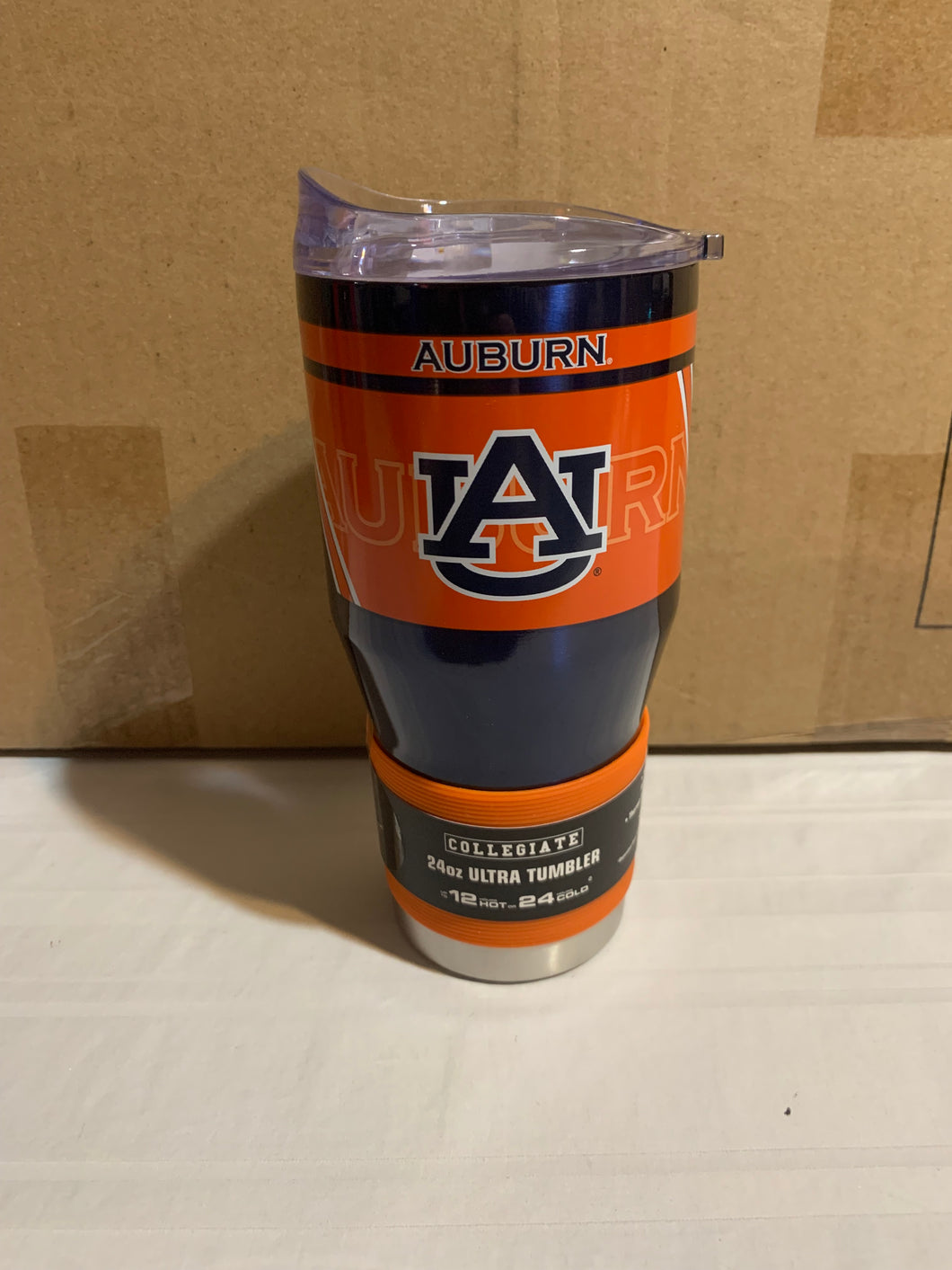 Auburn Tigers NCAA 24oz Tumbler Cup Mug Boelter Brands - Casey's Sports Store