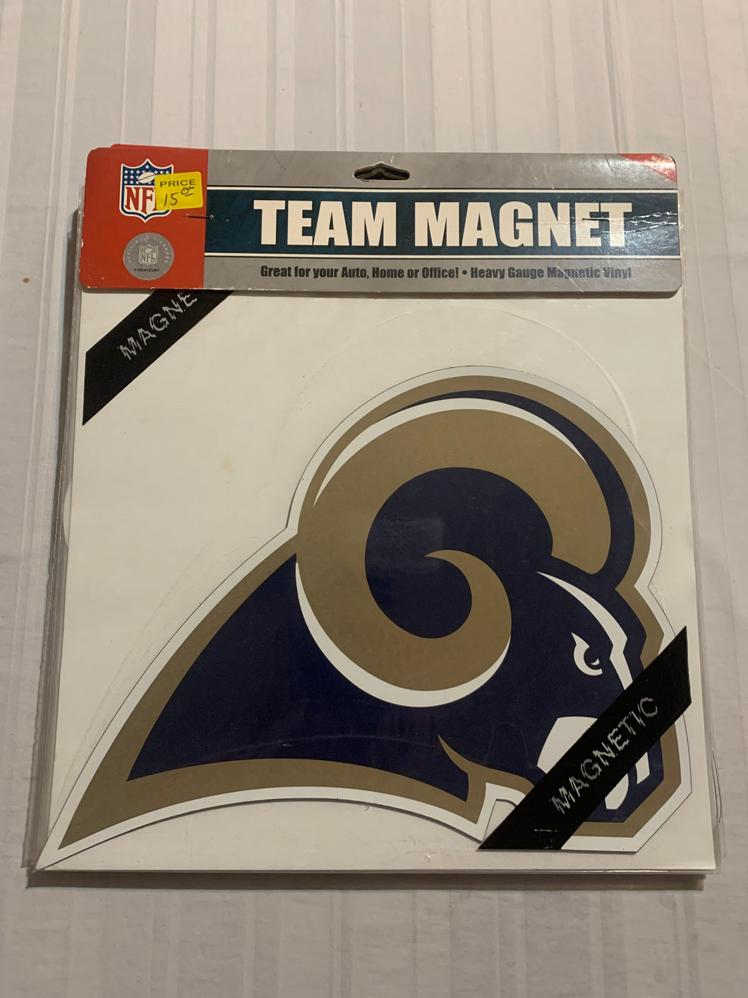 St. Louis Rams NFL Car Magnet 12