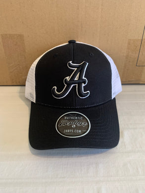 Alabama Crimson Tide NCAA Zephyr Black Adjustable Mesh Snapback Hat Cap - Casey's Sports Store