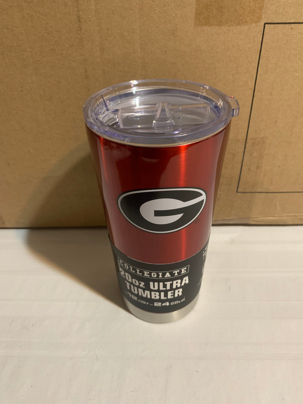 Georgia Bulldogs NCAA 20oz Tumbler Cup Mug Boelter Brands - Casey's Sports Store