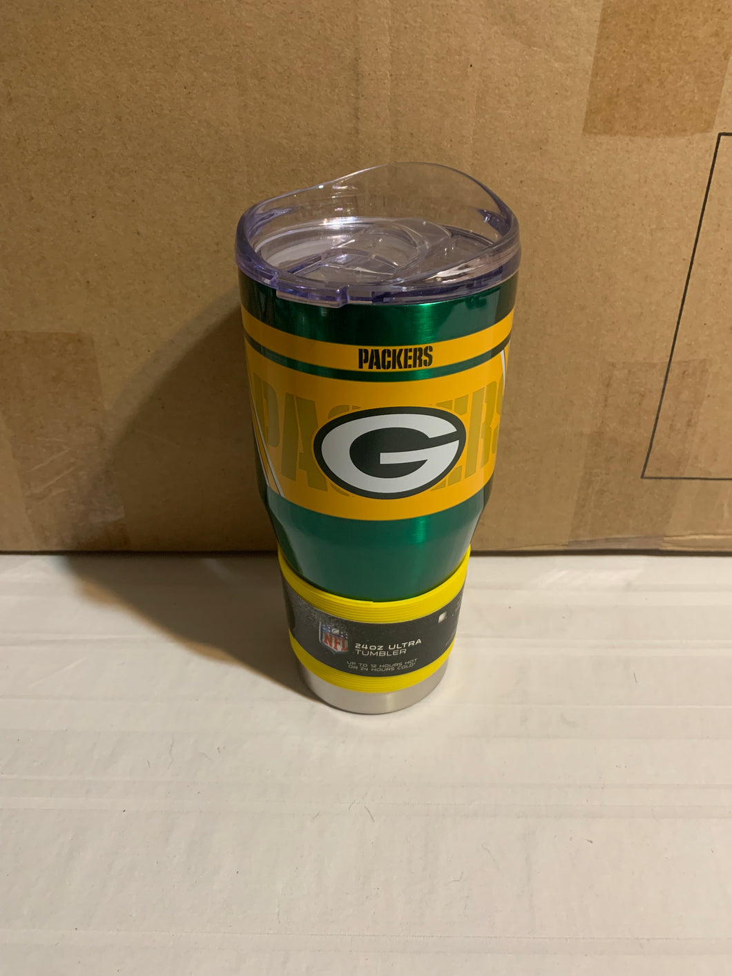 Green Bay Packers NFL 24oz Tumbler Cup Mug Boelter Brands - Casey's Sports Store