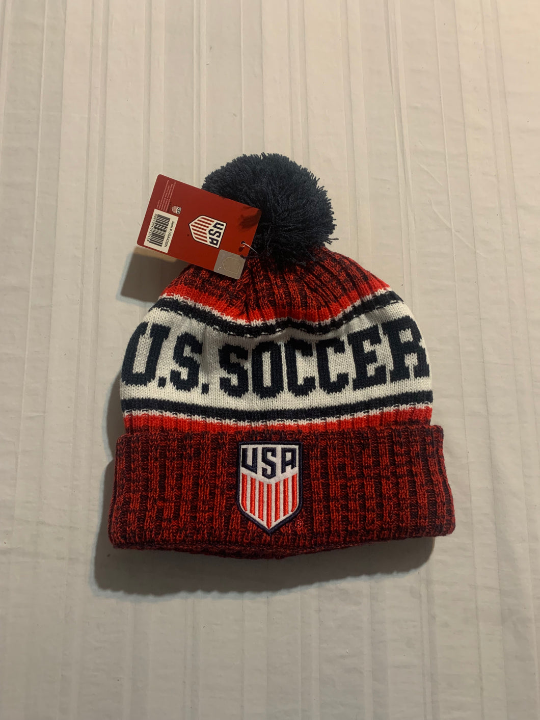 United States Soccer Unisex Knit Winter Beanie Ski Hat Cap - Casey's Sports Store