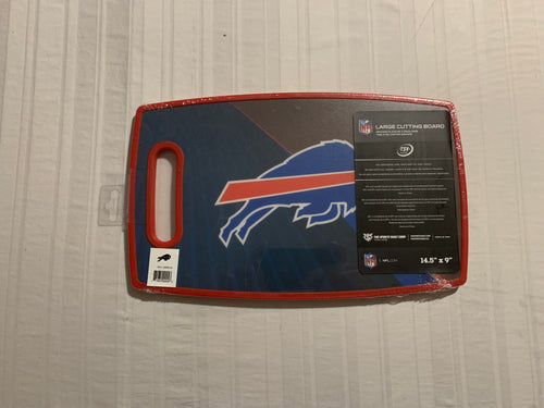 Buffalo Bills NFL Double Sided Plastic Cutting Board 14.5