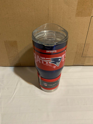 New England Patriots NFL 24oz Tumbler Cup Mug Boelter Brands - Casey's Sports Store