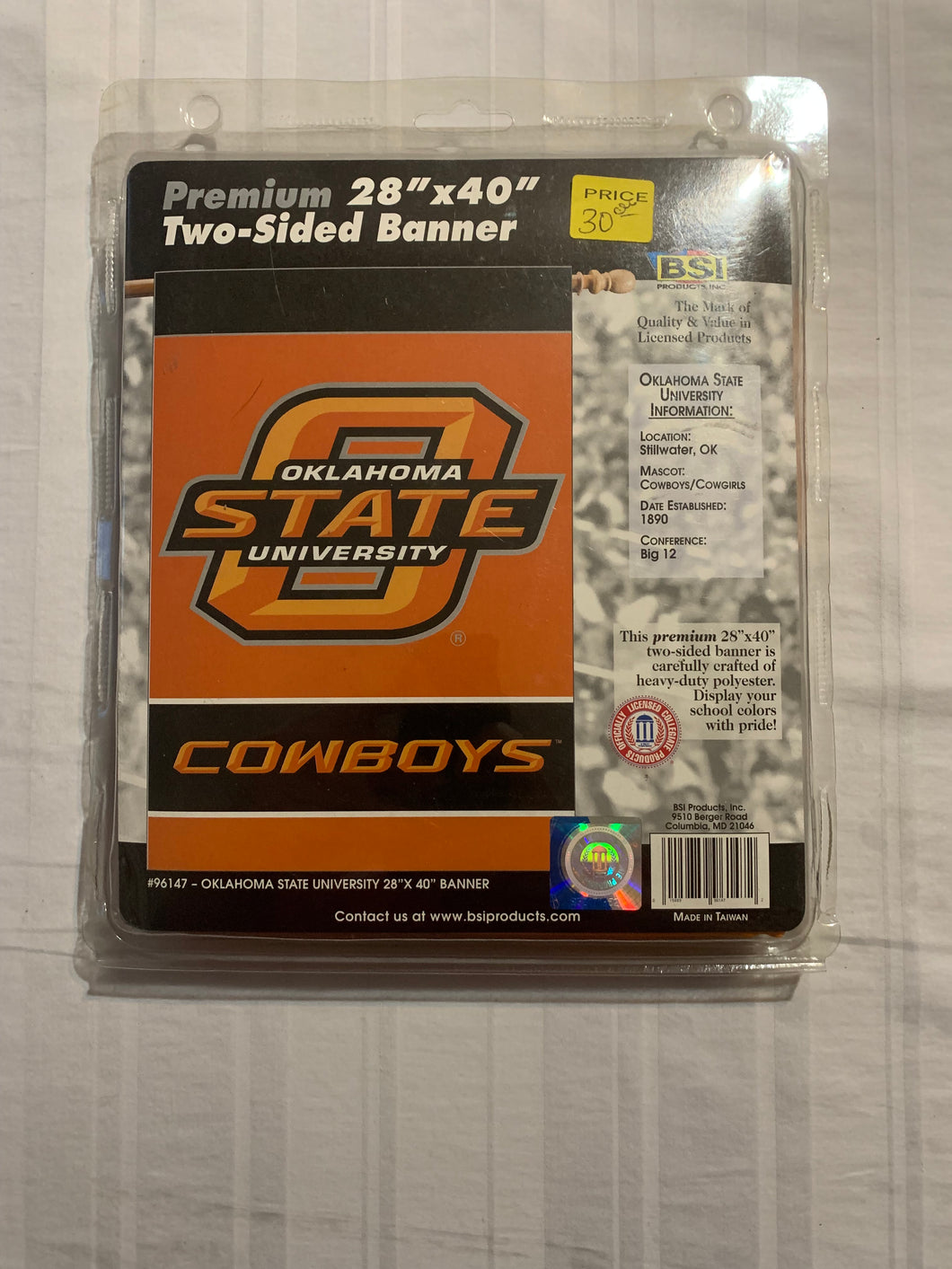 Oklahoma State Cowboys NCAA 28