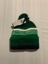 Load image into Gallery viewer, Notre Dame Fighting Irish NCAA &#39;47 Brand Green Knit Cuff Hat Beanie w/ Pom - Casey&#39;s Sports Store
