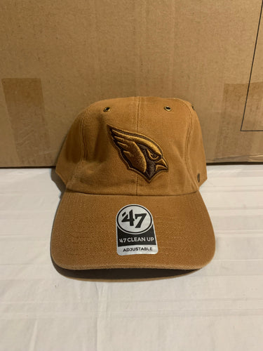 Arizona Cardinals NFL '47 Brand Carhartt Mens Brown Clean Up Adjustable Hat - Casey's Sports Store