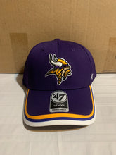 Load image into Gallery viewer, Minnesota Vikings NFL &#39;47 Brand Purple MVP Adjustable Hat Cap - Casey&#39;s Sports Store
