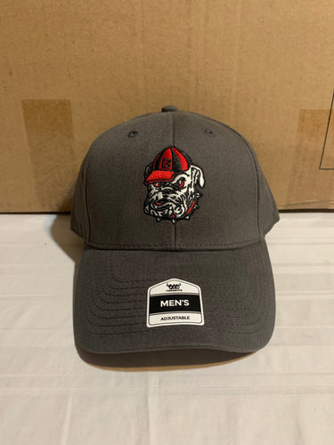 Georgia Bulldogs NCAA Gray MVP Fan Favorite Adjustable Hat Cap - Casey's Sports Store