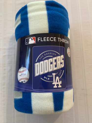 Los Angeles Dodgers MLB Fleece Throw Blanket 50