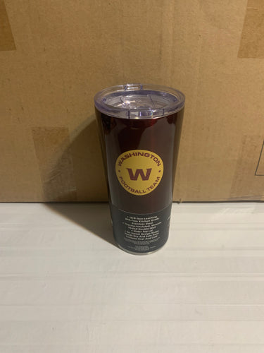 Washington Football Team NFL 20oz Red Tumbler Cup Mug Boelter Brands - Casey's Sports Store