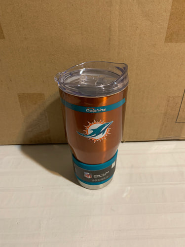 Miami Dolphins NFL 24oz Tumbler Cup Mug Boelter Brands - Casey's Sports Store