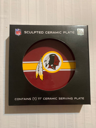 Washington Redskins NFL Red Ceramic Dinner Plate 11