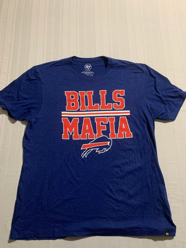Buffalo Bills NFL '47 Brand Blue Bills Mafia Men's Tee Shirt - Casey's Sports Store