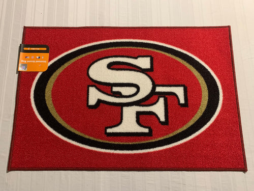 San Francisco 49ers NFL Bath Rug 19” X 30” Northwest Company - Casey's Sports Store