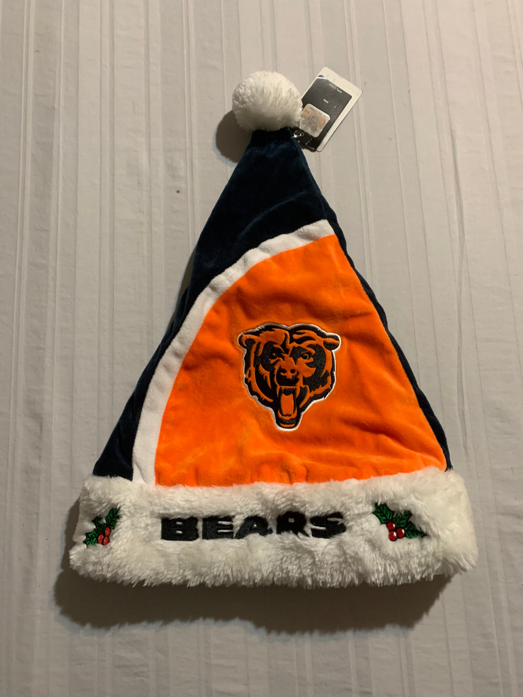 Chicago Bears NFL Santa Hat Forever Collectibles - Casey's Sports Store