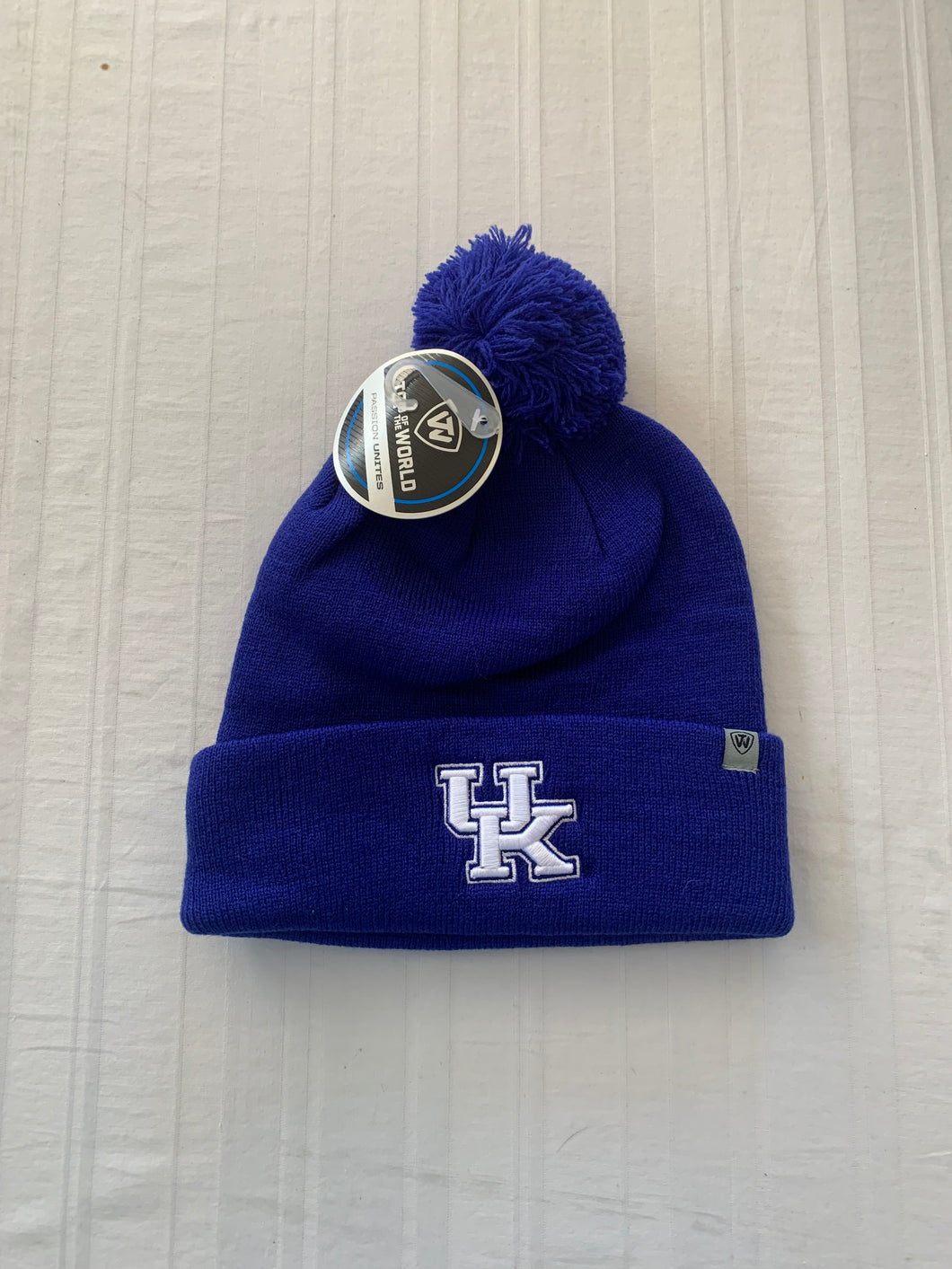 Kentucky Wildcats NCAA Top of the World Blue Knit Winter Ski Cap Hat Beanie - Casey's Sports Store