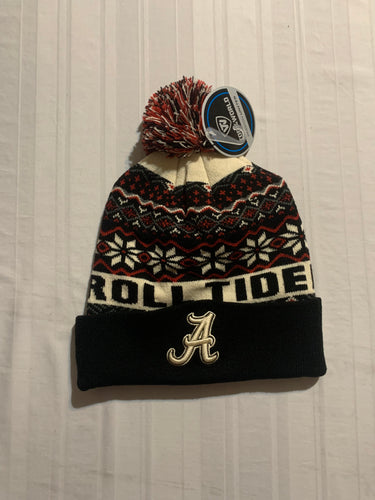 Alabama Crimson Tide NCAA Top of the World Knit Winter Beanie Ski Hat Cap - Casey's Sports Store