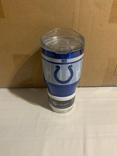 Indianapolis Colts NFL 24oz Blue Tumbler Cup Mug Boelter Brands - Casey's Sports Store