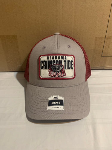 Alabama Crimson Tide NCAA Fan Favorite Two Tone MVP Mesh Adjustable Snapback Hat - Casey's Sports Store