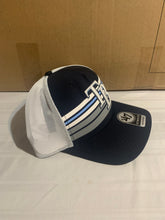 Load image into Gallery viewer, Tampa Bay Rays MLB &#39;47 Brand Blue MVP Adjustable Mesh Snapback Hat - Casey&#39;s Sports Store
