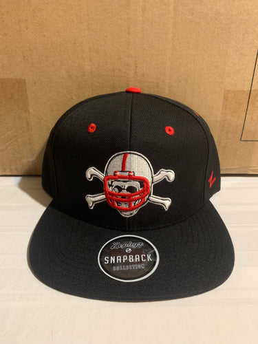 Nebraska Cornhuskers Blackshirts Throwback NCAA Zephyr Black Snapback Hat - Casey's Sports Store