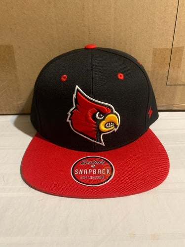 Louisville Cardinals NCAA Zephyr Black Two Tone Captain Snapback Hat - Casey's Sports Store