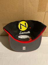 Load image into Gallery viewer, Louisville Cardinals NCAA Zephyr Black Two Tone Captain Snapback Hat - Casey&#39;s Sports Store
