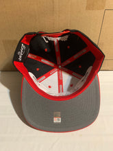 Load image into Gallery viewer, Louisville Cardinals NCAA Zephyr Black Two Tone Captain Snapback Hat - Casey&#39;s Sports Store
