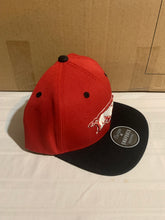 Load image into Gallery viewer, Arkansas Razorbacks NCAA Zephyr Red Two Tone Captain Snapback Hat - Casey&#39;s Sports Store
