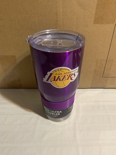 Los Angeles Lakers NBA 30oz Purple Tumbler Cup Mug Boelter Brands - Casey's Sports Store