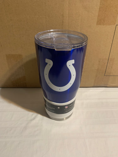 Indianapolis Colts NFL 30oz Blue Tumbler Cup Mug Boelter Brands - Casey's Sports Store