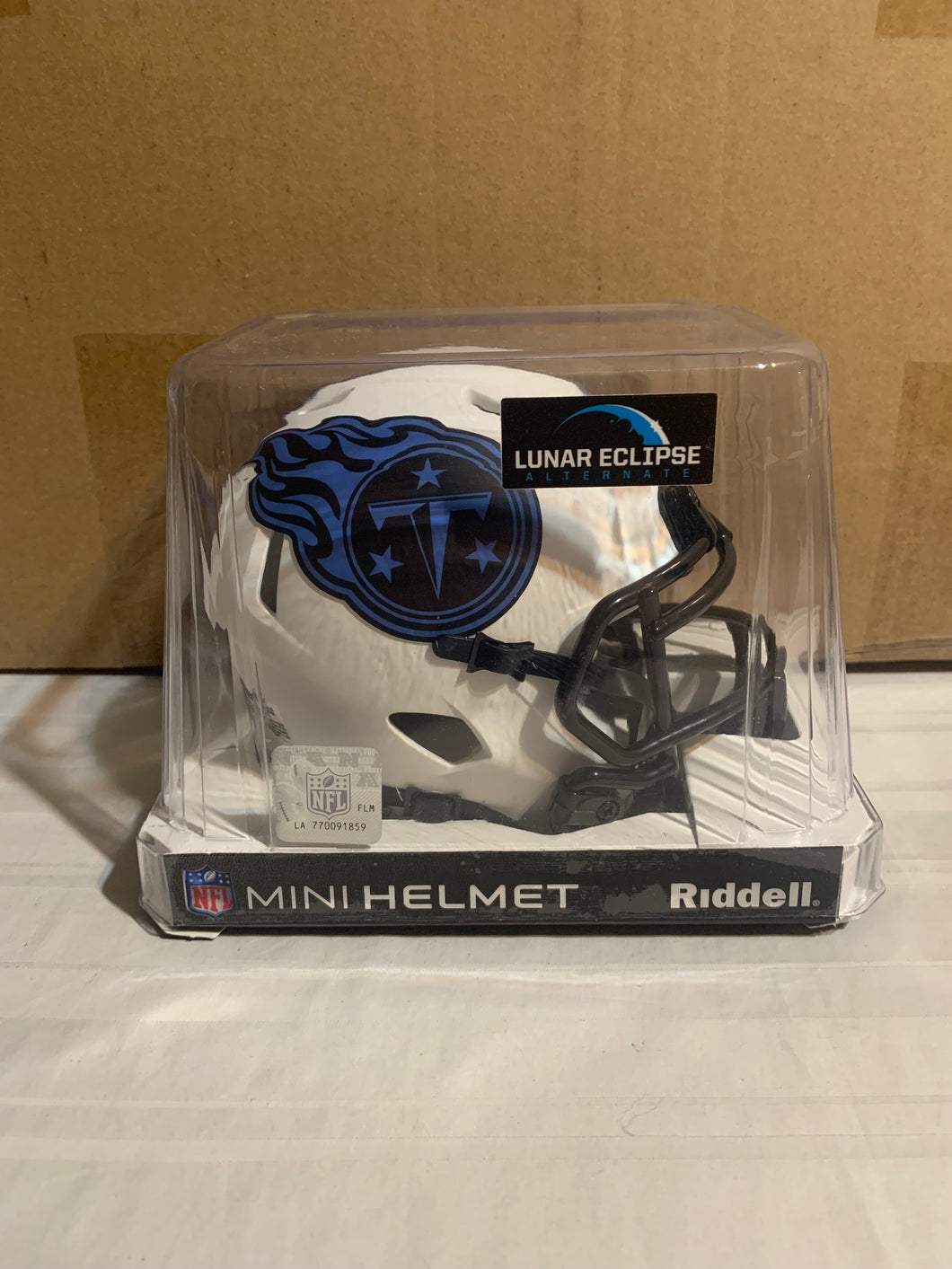 Tennessee Titans NFL Riddell White Speed Alternate Replica Mini Helmet - Casey's Sports Store