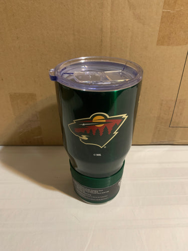 Minnesota Wild NHL 30oz Green Tumbler Cup Mug Boelter Brands - Casey's Sports Store