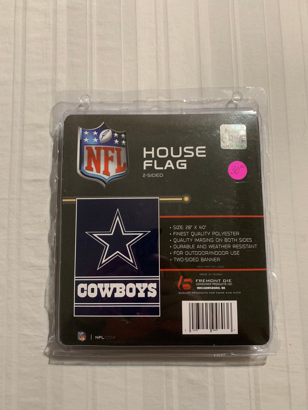 Dallas Cowboys Fremont Die Double Sided 28