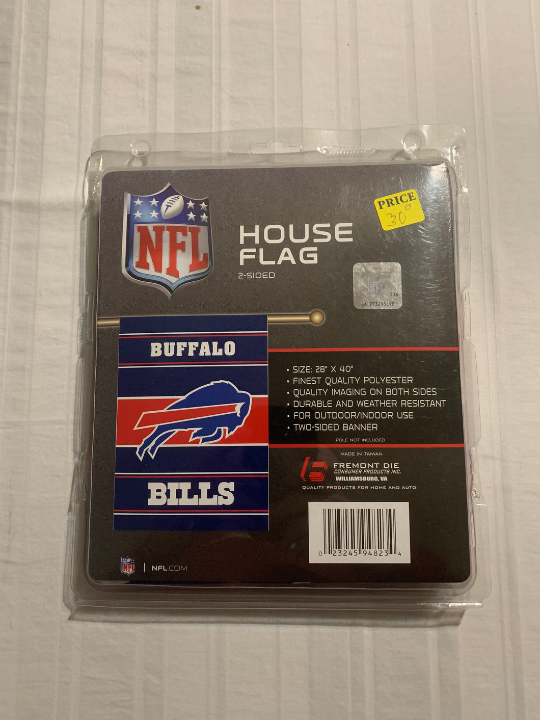 Buffalo Bills Fremont Die Double Sided 28