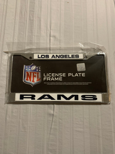 Los Angeles Rams NFL Laser Cut License Plate Frame RICO - Casey's Sports Store