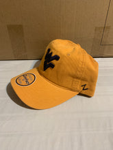 Load image into Gallery viewer, West Virginia Mountaineers NCAA Zephyr Yellow Adjustable Hat Cap - Casey&#39;s Sports Store
