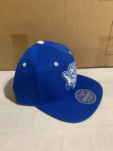 Load image into Gallery viewer, BYU Cougars Throwback NCAA Zephyr Blue Captain Snapback Hat - Casey&#39;s Sports Store
