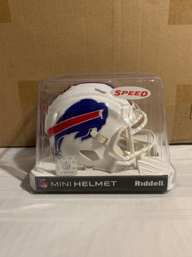 Buffalo Bills NFL Riddell Speed White Replica Mini Helmet - Casey's Sports Store