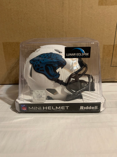 Jacksonville Jaguars NFL Riddell Speed White Alternate Replica Mini Helmet - Casey's Sports Store