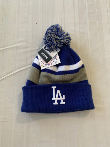 Los Angeles Dodgers MLB Fan Favorite Brand Blue Winter Beanie Knit Ski Cap Hat - Casey's Sports Store
