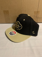 Load image into Gallery viewer, Colorado Buffaloes NCAA Zephyr Black Two Tone Captain Snapback Hat - Casey&#39;s Sports Store
