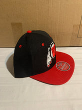 Load image into Gallery viewer, Utah Utes NCAA Zephyr Black Two Tone Captain Snapback Hat - Casey&#39;s Sports Store
