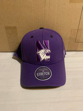 Load image into Gallery viewer, Northwestern Wildcats NCAA Zephyr Purple One Size Stretch Fit Hat Cap - Casey&#39;s Sports Store
