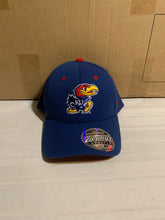 Load image into Gallery viewer, Kansas Jayhawks NCAA Zephyr Blue One Size Stretch Fit Hat Cap - Casey&#39;s Sports Store
