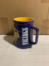 Load image into Gallery viewer, Minnesota Vikings NFL Xpres Purple Vintage Ceramic 24oz Mug - Casey&#39;s Sports Store

