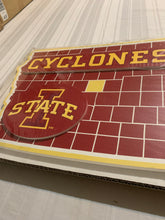 Load image into Gallery viewer, Iowa State Cyclones NCAA 19" x 13" State Design Wall Decorative Sign Evergreen - Casey's Sports Store
